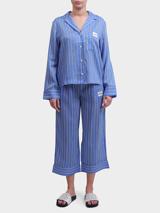 Брюки пижамные KLEO_PANTS 10272490 01 50544156 55 голубые женские — купить в интернет-магазине Verdistore