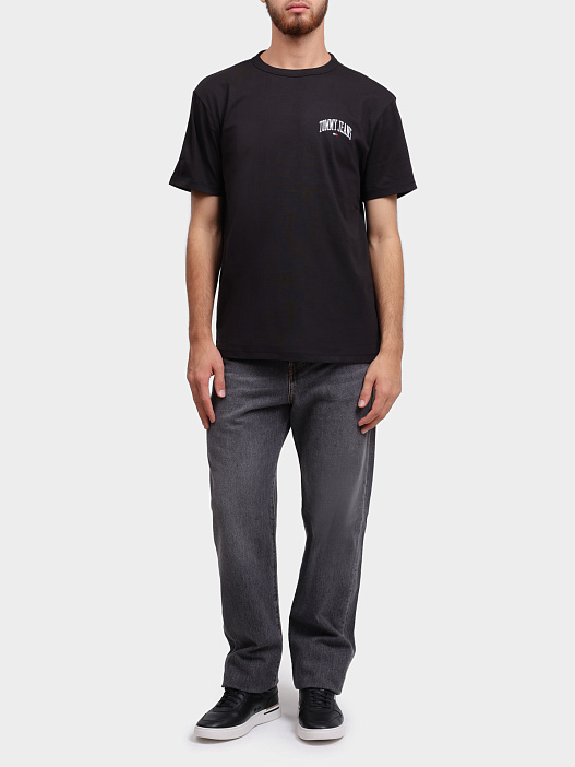 Футболка Tommy Jeans DM0DM18665 хлопковая мужская — купить в интернет-магазине Verdistore