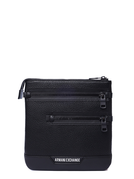 картинка Сумка Armani Exchange 952715 4F863 00020 черная мужская магазин Verdistore являющийся официальным дистрибьютором в России 