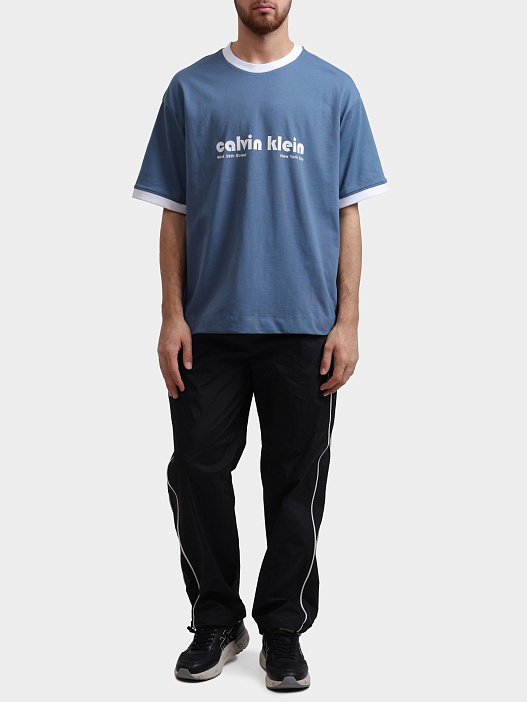 Футболка Calvin Klein Jeans LV04RC244G RNZ хлопковая мужская — купить в интернет-магазине Verdistore