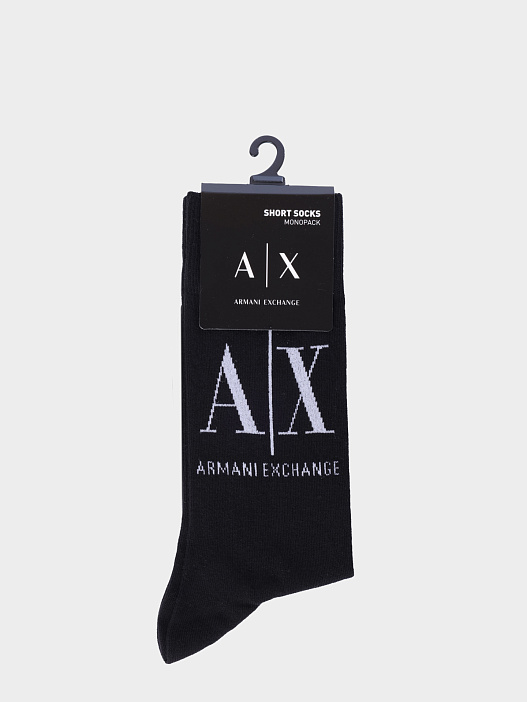 Носки Armani Exchange 953033 CC653 00020 черные мужские — купить в интернет-магазине Verdistore