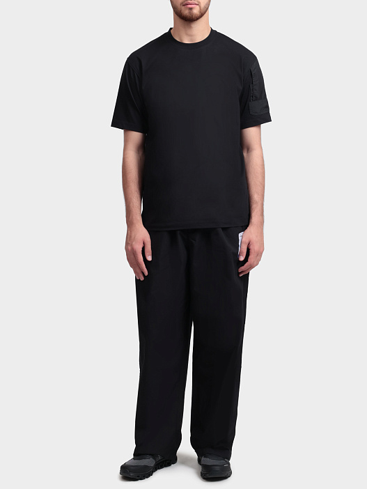 Футболка Y-3 KC6765 BLACK черная мужская с накладным карманом — купить в интернет-магазине Verdistore