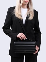 Сумка K60K612639 BEH черная стеганная VERDI STORE
