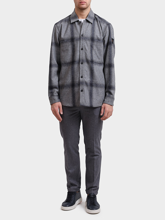 Рубашка Locky_2_M 10273395 02 50548989 062 серая мужская — купить в интернет-магазине Verdistore