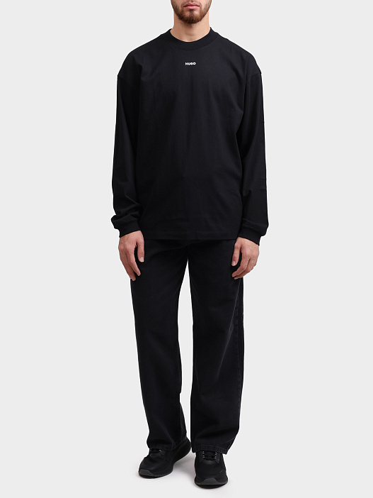 Лонгслив Hugo 50511029 001 хлопковый мужской — купить в интернет-магазине Verdistore