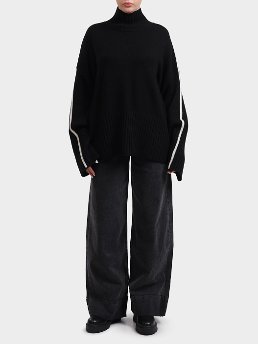 Свитер 105396 A2PL ZZ2 черный женский — купить в интернет-магазине Verdistore