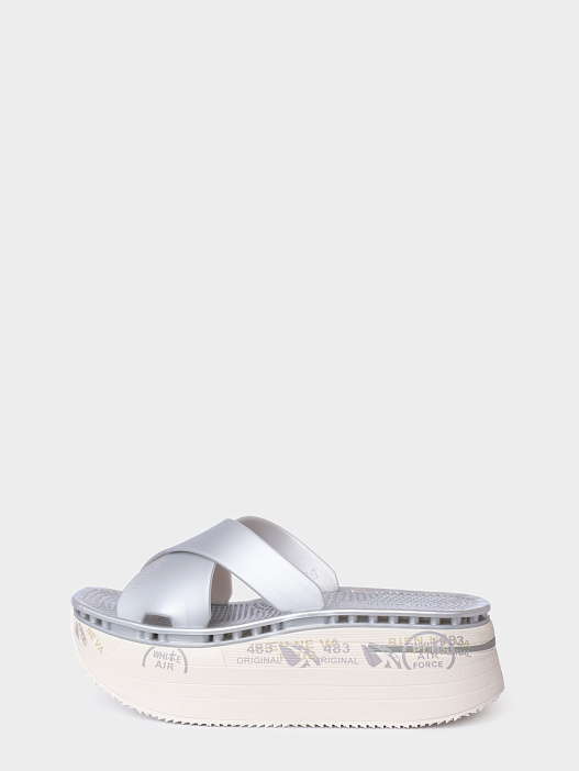 Сабо Premiata MOURA VAR 7458 серые женские — купить в интернет-магазине Verdistore