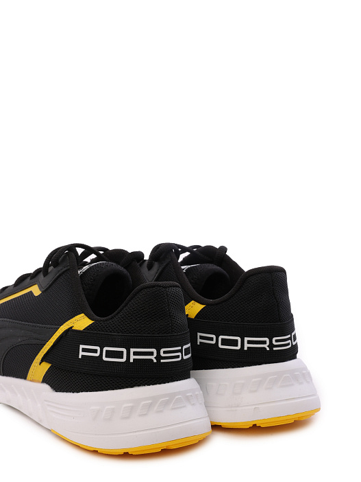 Кроссовки Puma x Porsche черные с желтыми вставками — купить в интернет-магазине Verdistore