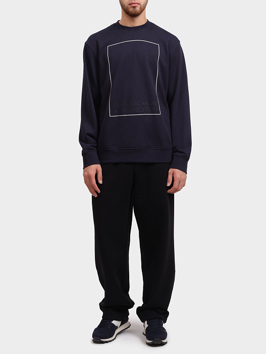 Свитшот Armani Exchange 3DZMHH ZJGGZ 15CX хлопковый мужской — купить в интернет-магазине Verdistore