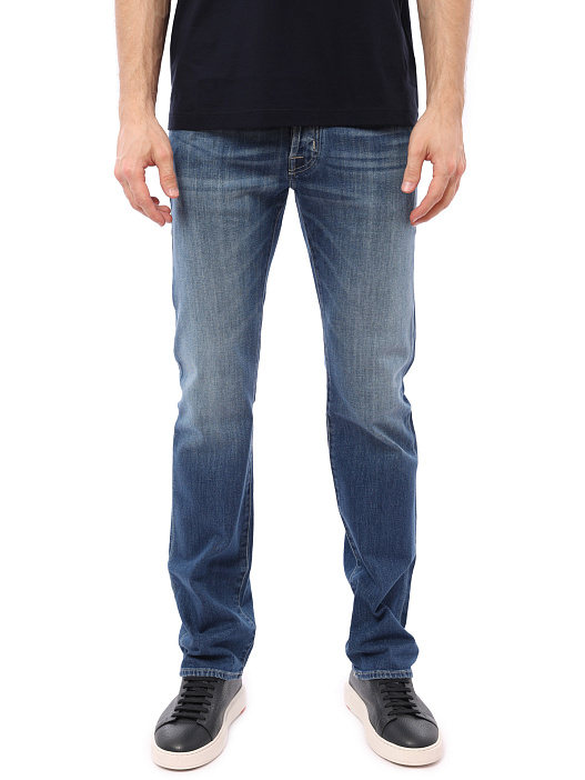 Джинсы Jacob Cohen J 620 Comfort/676/3 синие мужские — купить в интернет-магазине Verdistore