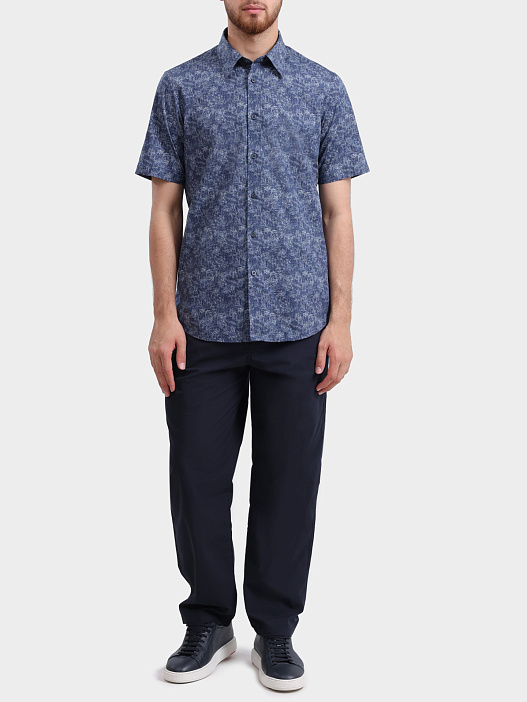 Рубашка Armani Exchange XM002284 AF22713 FB446 хлопковая мужская — купить в интернет-магазине Verdistore