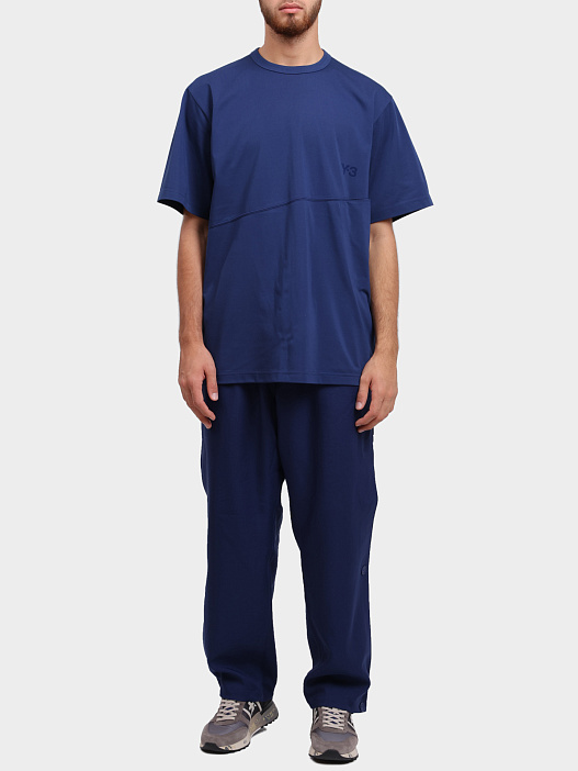 Брюки Y-3 JM7796 синие мужские — купить в интернет-магазине Verdistore