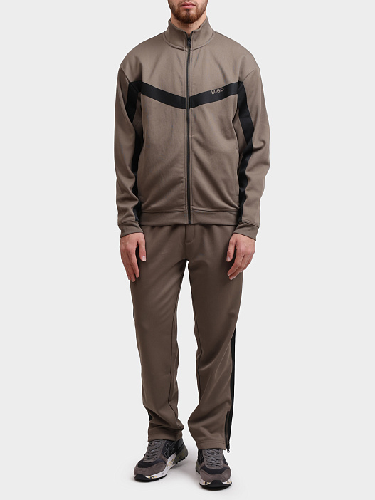 Мастерка Hugo 50549418 032 бежевая мужская — купить в интернет-магазине Verdistore