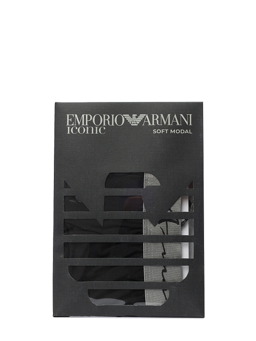 Трусы Emporio Armani 110991 4R511 00020 черные мужские — купить в интернет-магазине Verdistore