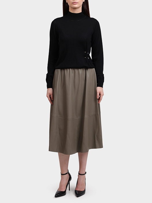 Юбка Liu-Jo CF5015 E0624 X0707 хаки женская — купить в интернет-магазине Verdistore