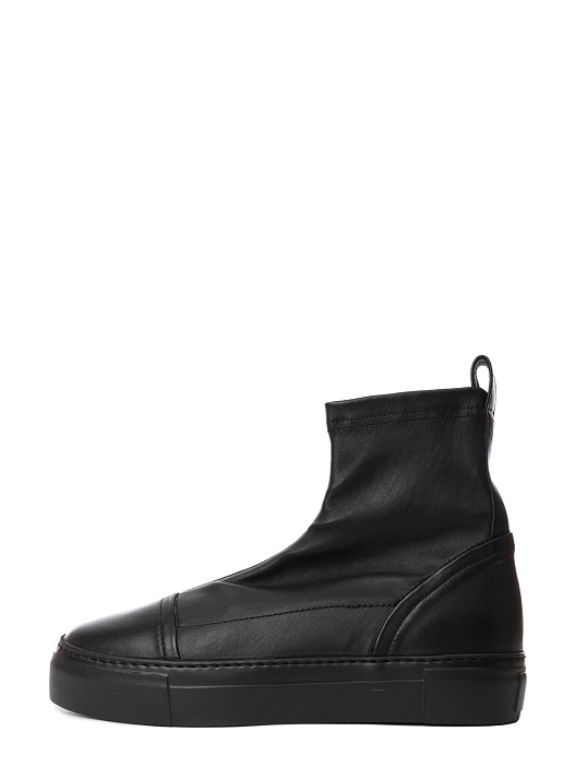 Кеды AGL D925568PGK0689 1013 черные женские высокие — купить в интернет-магазине Verdistore