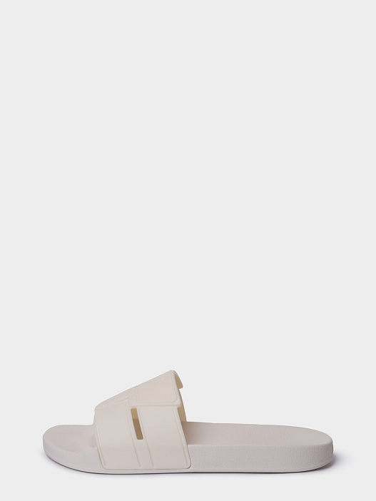 Шлепанцы Calvin Klein HM0HM01752 YAL белые мужские — купить в интернет-магазине Verdistore