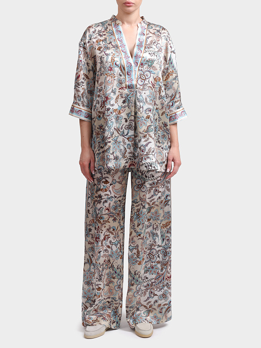 Блуза Re Vera 26-20-2355 629 атласная женская — купить в интернет-магазине Verdistore