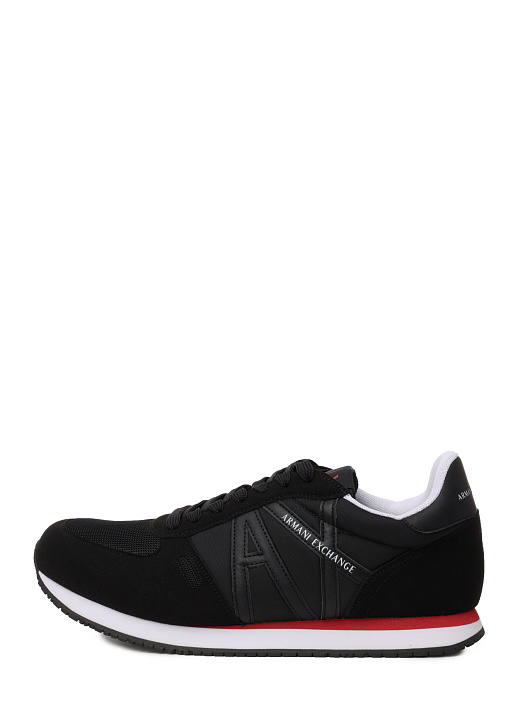 Кроссовки Armani Exchange XUX017 XCC68 00002 текстильные мужские с логотипом — купить в интернет-магазине Verdistore