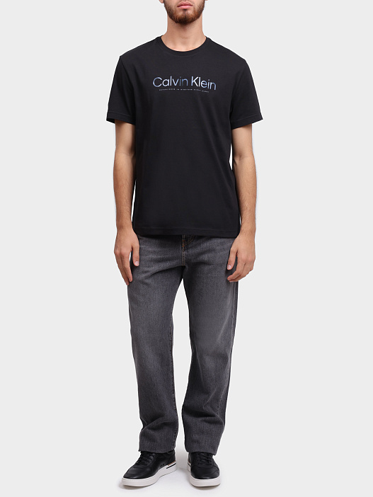 Футболка Calvin Klein K10K114162 BEH хлопковая мужская — купить в интернет-магазине Verdistore