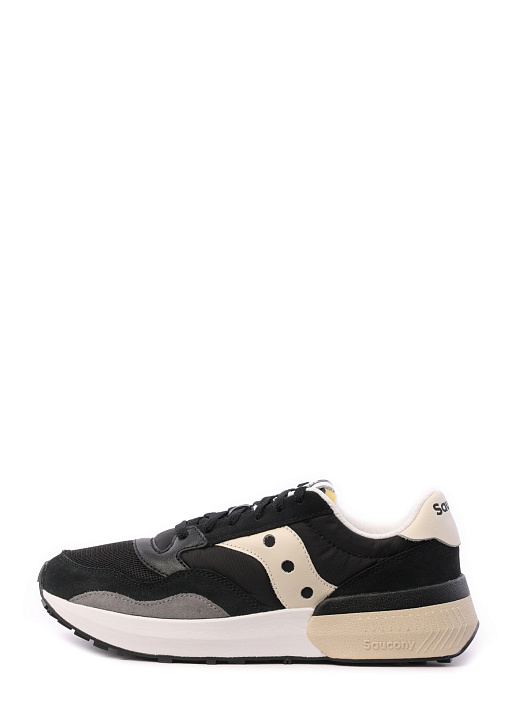 Кроссовки черные комбинированные на светлой подошве — купить в интернет-магазине Verdistore