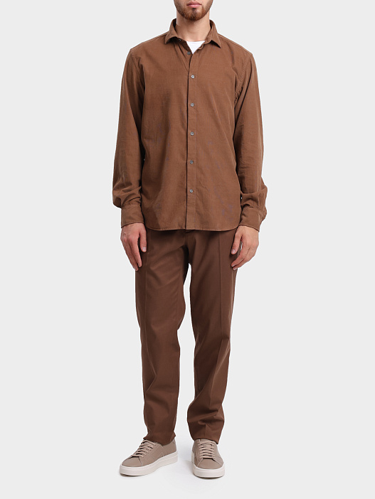 Брюки R54506N 03647 C850 коричневые мужские  — купить в интернет-магазине Verdistore