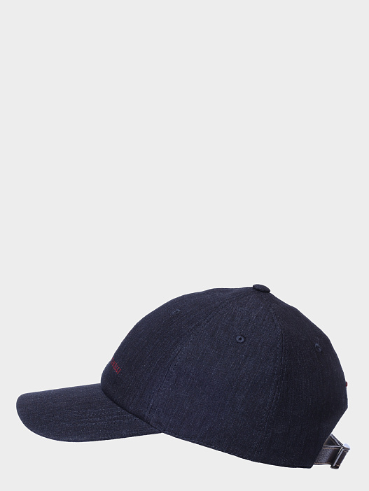 Бейсболка Brunello Cucinelli MH2489850 CWW57 темно-синяя мужская — купить в интернет-магазине Verdistore