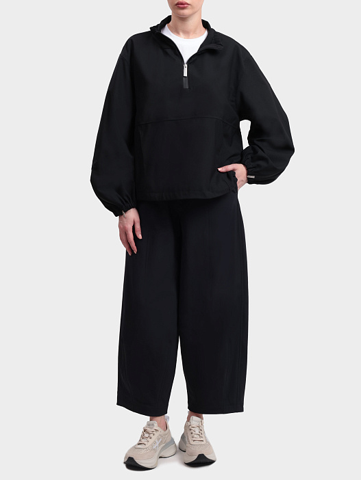 Анорак Herno Laminar GI00145DL 12847 9300 черный женский — купить в интернет-магазине Verdistore