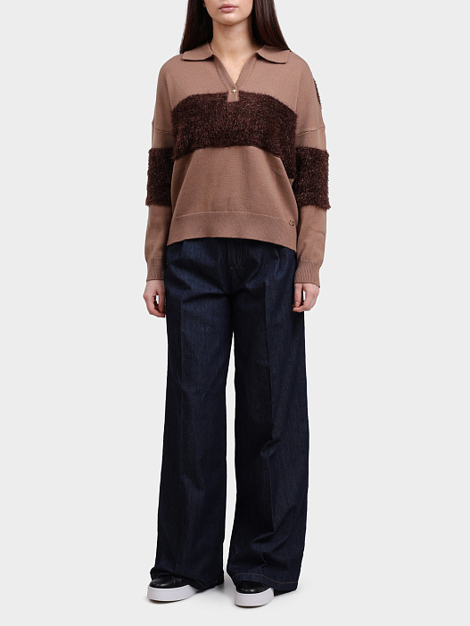 Джинсы Liu-Jo UF5228 D0268 77000 темно-синие женские — купить в интернет-магазине Verdistore