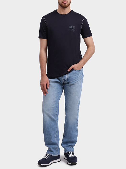 Футболка Armani Exchange XM002474 AF10358 UB101 хлопковая мужская — купить в интернет-магазине Verdistore