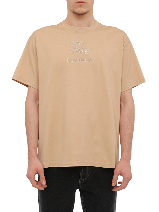 Футболка Burberry 8072749 A7405 хлопковая мужская — купить в интернет-магазине Verdistore