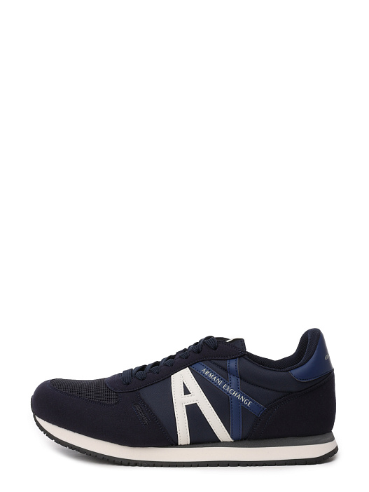 Кроссовки Armani Exchange XUX017 XCC68 T155 текстильные мужские с логотипом — купить в интернет-магазине Verdistore