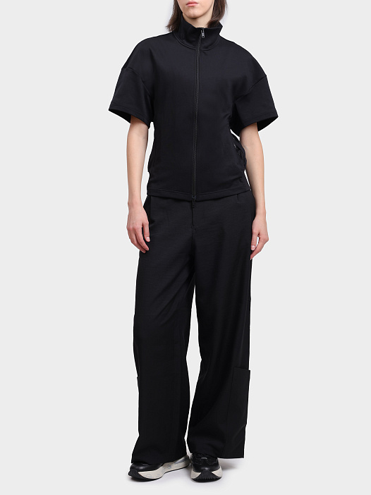 Толстовка Y-3 JN4984 черная женская на молнии — купить в интернет-магазине Verdistore