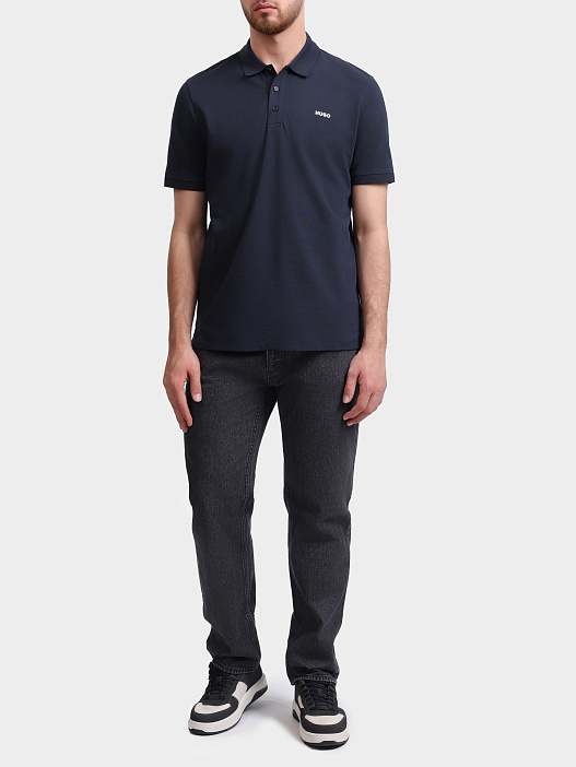 Поло Hugo 50466182 406 хлопковое мужское — купить в интернет-магазине Verdistore