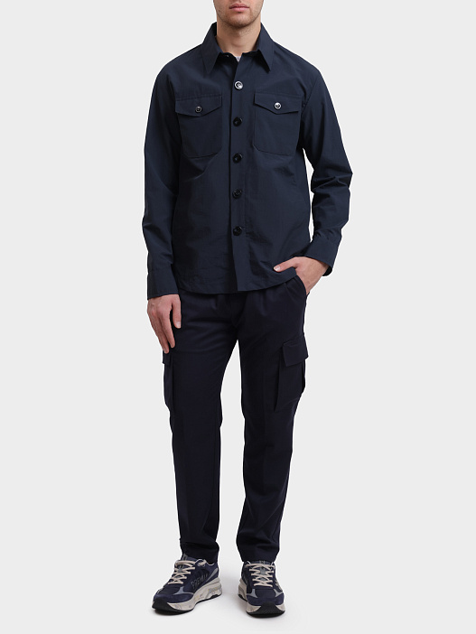 Брюки-карго PMDS P4176 NEW JOHN T736 0060 темно-синие мужские — купить в интернет-магазине Verdistore