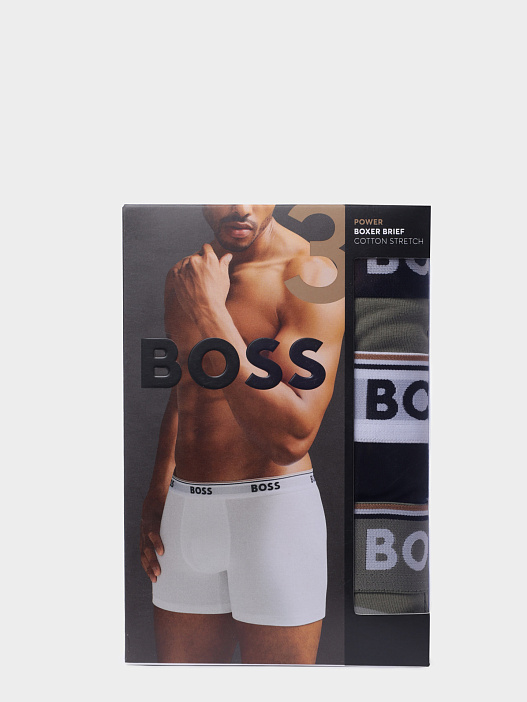 Трусы комплект Boss 50531691 988 хлопковые мужские — купить в интернет-магазине Verdistore