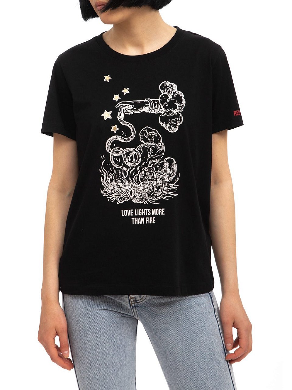 Хлопковая футболка VERDI STORE
