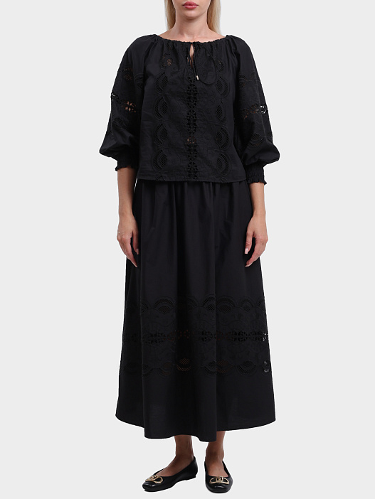 Блузка Liu-Jo WA5257T4853 22222 хлопковая женская — купить в интернет-магазине Verdistore