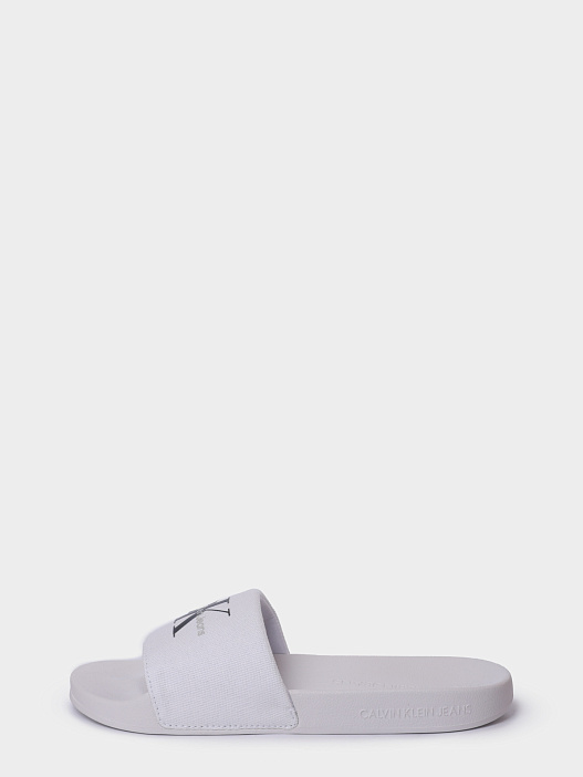 Шлепанцы Calvin Klein YW0YW01835 01W белые женские — купить в интернет-магазине Verdistore