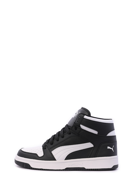 Кроссовки черные высокие черно-белые  — купить в интернет-магазине Verdistore