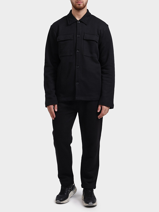 Куртка-рубашка Joop! 15 JJJ-20Dustin 10016990 001 черная мужская — купить в интернет-магазине Verdistore