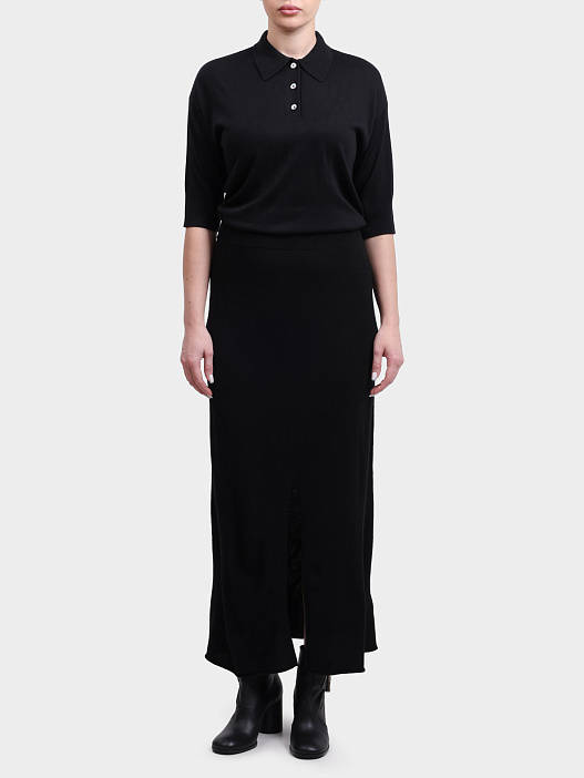 Юбка Alpha Studio AD-4244M 2002 женская с разрезом — купить в интернет-магазине Verdistore