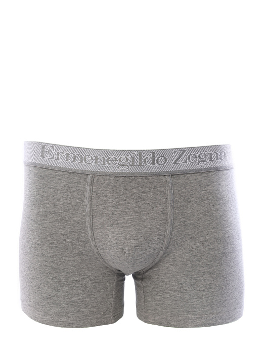 Боксеры из мягкого трикотажа с логотипом на эластичном поясе  — купить в интернет-магазине Verdistore