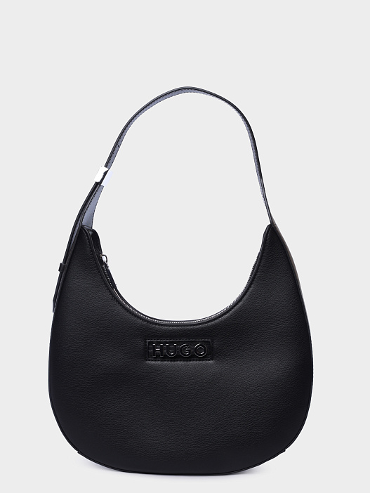 Сумка Hugo 50541808 001 черная женская с логотипом — купить в интернет-магазине Verdistore