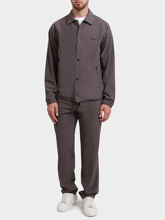 Брюки Emporio Armani EM001505 AF21368 U6200 коричневые мужские — купить в интернет-магазине Verdistore