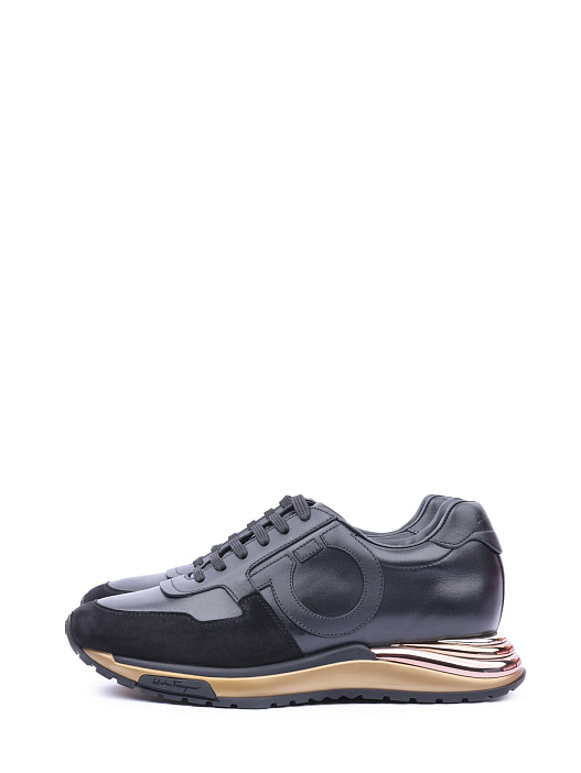 Кроссовки Z-07368801C на блестящей высокой подошве — купить в интернет-магазине Verdistore