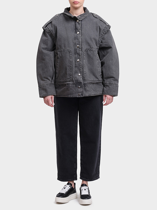 Куртка PA6011 D5050 01297 серая женская  — купить в интернет-магазине Verdistore