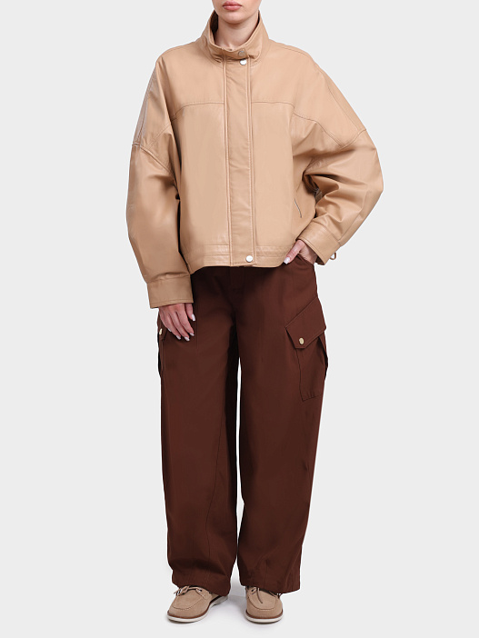 Куртка Pinko 106235 A31Y D41 бежевая женская — купить в интернет-магазине Verdistore