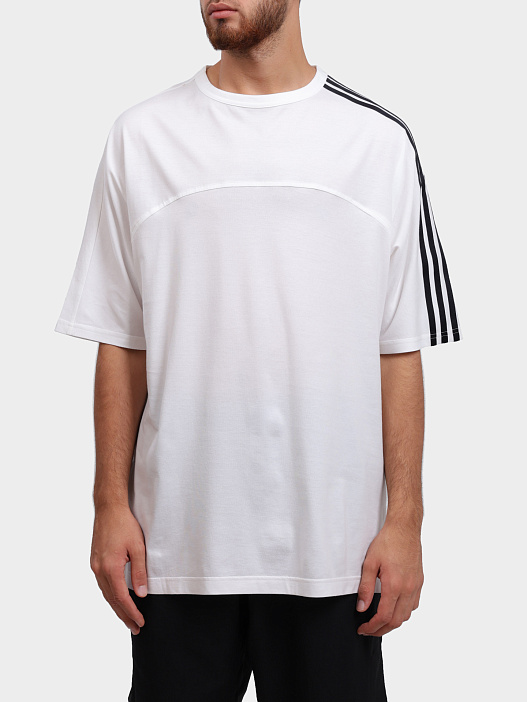 Футболка Y-3 JM7845 белая мужская из хлопка — купить в интернет-магазине Verdistore