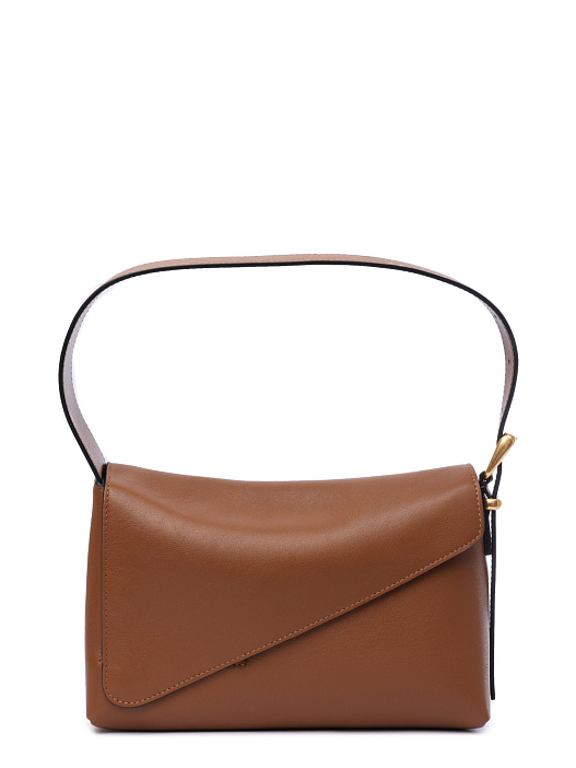 Сумка 24102000132 1732 из телячьей кожи коричневая — купить в интернет-магазине Verdistore